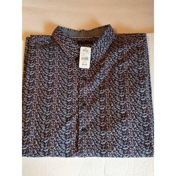 Men's Twenty Eight Degrees Button Up All Over Floral Print 3XL - Picture 3 of 8